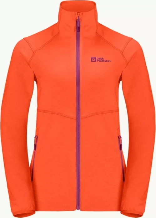Jack Wolfskin Fortberg FZ Jacke vibrant orange (Damen)