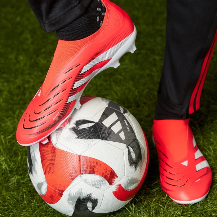 adidas Predator League Laceless MG lucid red/cloud white/core black