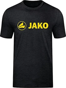 Jako Promo T-Shirt kurzarm black melange/citro