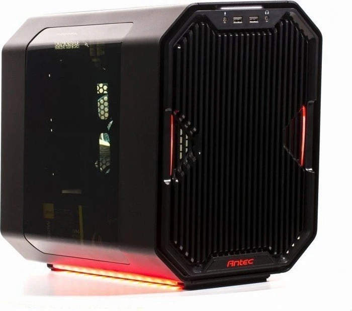 Antec Cube EK Water Blocks Edition, Acrylfenster, Mini-ITX