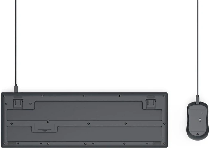 Hama CKM-200 Wired Tastatur und Maus Set, USB, DE