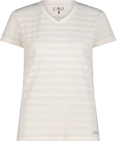 CMP Horizontal Mesh Funktionsshirt kurzarm weiß (Damen)