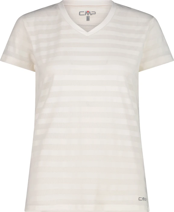 CMP Horizontal Mesh Funktionsshirt kurzarm weiß (Damen)