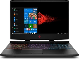 HP OMEN by HP Laptop 15-dc0005ng, Shadow Black, Core i7-8750H, 16GB RAM, 256GB SSD, 1TB HDD, GeForce GTX 1060, DE