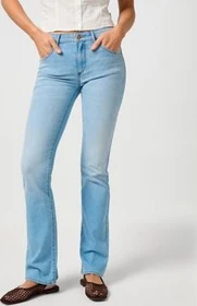 Wrangler Bootcut Jeans pale & worn (Damen)