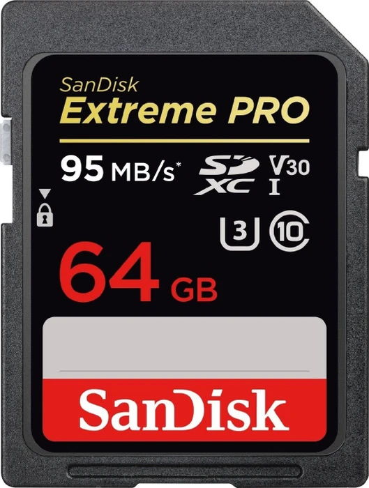 SanDisk Extreme PRO, SD UHS-I U3, Rev-XG