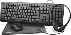 Trust Primo 4-in-1 Home Office Set, USB, DE