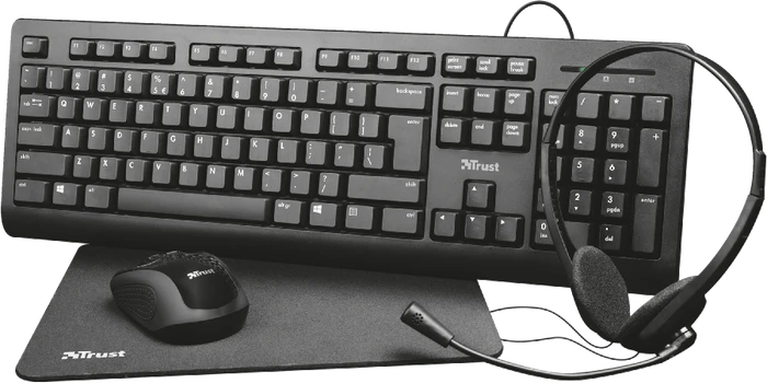 Trust Primo 4-in-1 Home Office Set, USB, DE