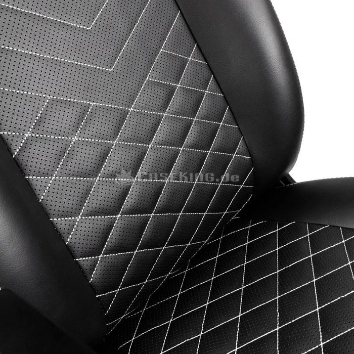 noblechairs Icon Gamingstuhl, schwarz/weiß