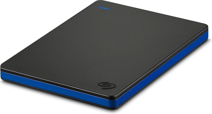 Seagate Game Drive for PlayStation, schwarz/blau, 2TB, USB 3.0 Micro-B