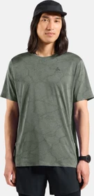 Odlo Zeroweight Engineered Chill-Tec Laufshirt kurzarm shadow melange (Herren)