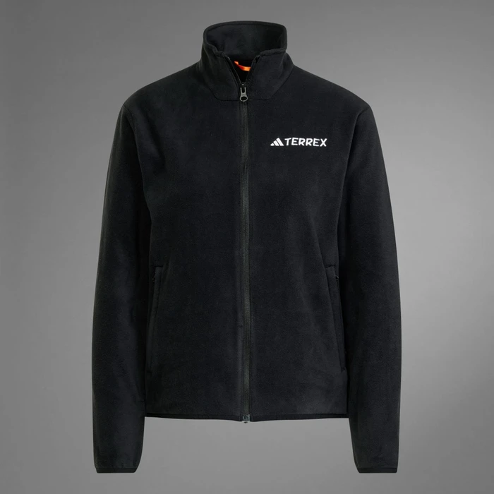 adidas Terrex Multi Essentials Fleece Jacke schwarz (Damen)