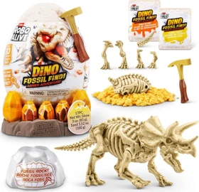 Zuru Robo Alive Mini Dino Fossil Find Amber
