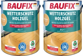 Baufix Wetterschutz Holzgel farblos, 5l