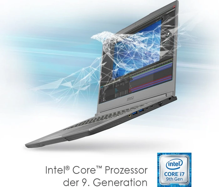 MSI Creator 15M 036-A9SD, Space Grey, Core i7-9750H, 16GB RAM, 512GB SSD, GeForce GTX 1660 Ti, DE