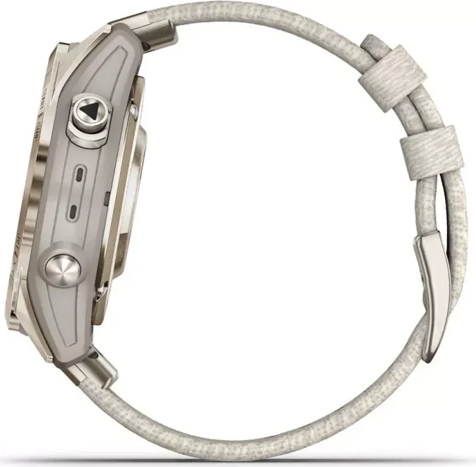 Garmin epix 2S Pro Sapphire cream heather/soft gold
