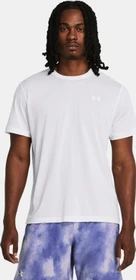 Under Armour Launch Funktionsshirt kurzarm white/reflective (Herren)