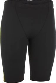 Nabaiji Jammer Badehose schwarz/neongelb (Junior)