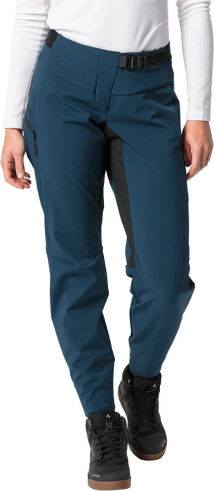 Vaude All Year Moab Softshell Fahrradhose lang dark sea (Damen)