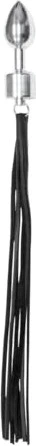 XX-Dreamstoys Alu-Plug mit Lederpeitsche