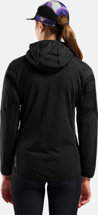 Odlo Ascent Wool Insulated Hybrid Funktionsjacke schwarz (Damen)
