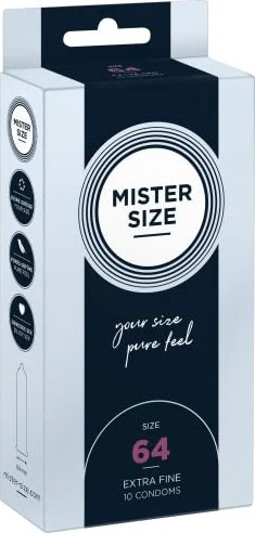 Mister Size 64mm Kondom, 10 Stück