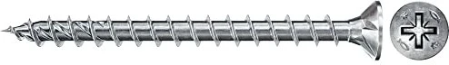 fischer PowerFast FPF II CZF BC PZ2 3.5x25 Spanplattenschraube, 3.5x25mm, 100 Stück