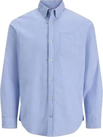 Jack & Jones Slim Fit Hemd langarm cashmere blue (Herren)