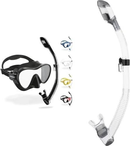 Cressi F1 Einglasmaske schwarz