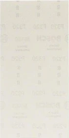 Bosch Professional M480 Best for Wood and Paint Gewebeschleifblatt K320, 115x230mm, 10 Stück