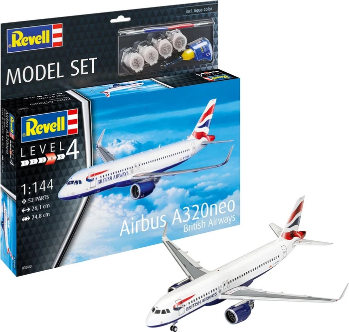 Revell Model Set Airbus A320 neo British Airways