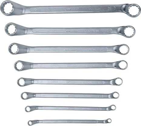 KS Tools Doppelringschlüssel Schraubenschlüsselsatz, 8-tlg.