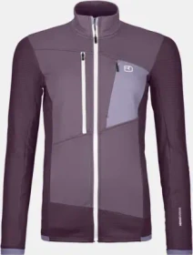 Ortovox Fleece Grid Funktionsjacke dark wild berry (Damen)