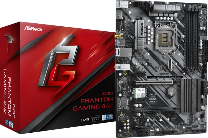 ASRock Z490 Phantom Gaming 4/ac (Intel 1200)