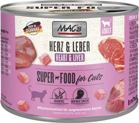 MAC's Cat Herz und Leber Adult, 1.20kg (6x 200g)