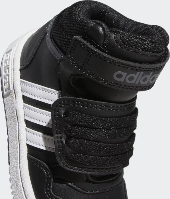 adidas Hoops Mid Baby core black/cloud white/grey six (Junior)