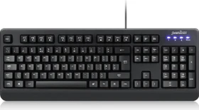Perixx Periboard-517, schwarz, USB, UK (11365 / PERIBOARD-517BUK)