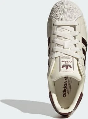 adidas Superstar II off white/maroon/gold metallic (Damen)