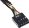 SilverStone Pin Header interner USB 2.0 [Buchse]/USB 3.0 [Stecker], 0.1m Vorschaubild