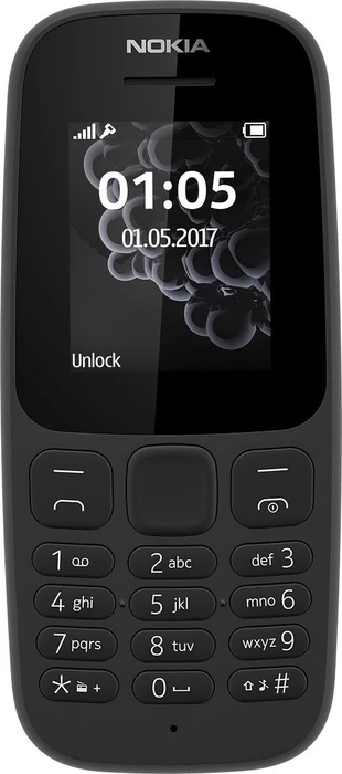 Nokia 105 (2017) Dual-SIM schwarz
