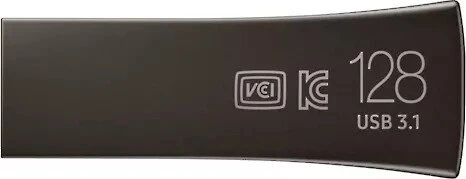 Samsung USB Stick Bar Plus 2020 Titan Gray 128GB, USB-A, USB 3.2 Gen 1×1