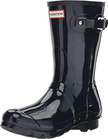 Hunter Boots Original Short Gloss Wellington navy (Damen)