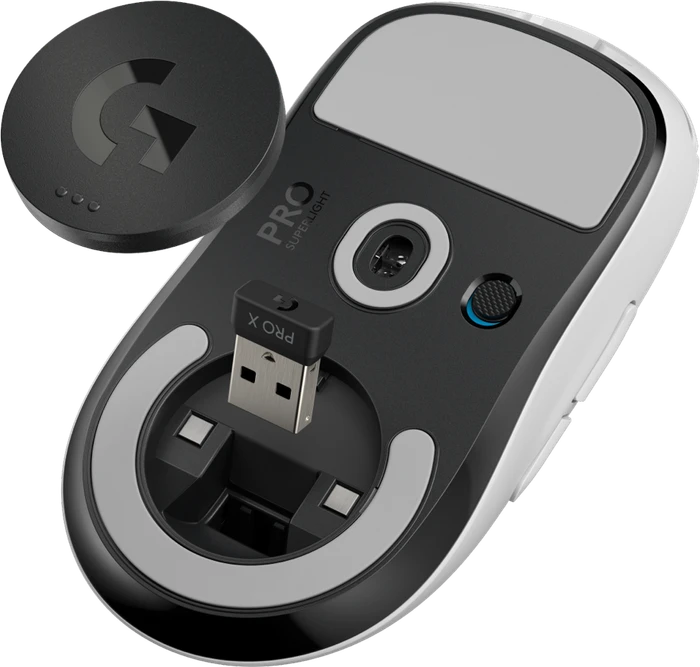 Logitech G Pro X Superlight Wireless, weiß, USB