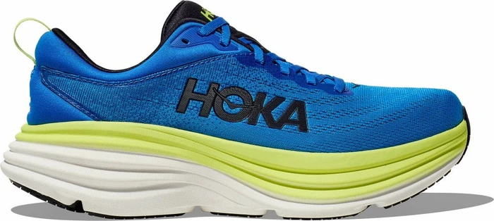 Hoka Bondi 8 electric cobalt/lettuce (Herren)