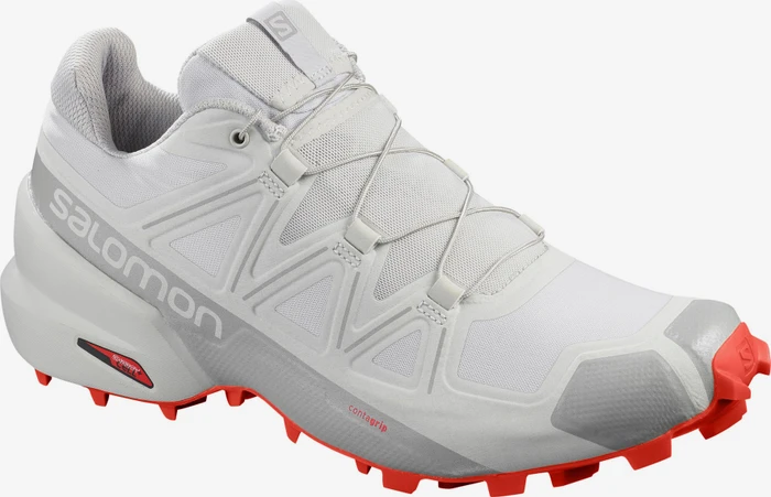 Salomon Speedcross 5 vapor blue/alloy/cherry tomato (Herren)