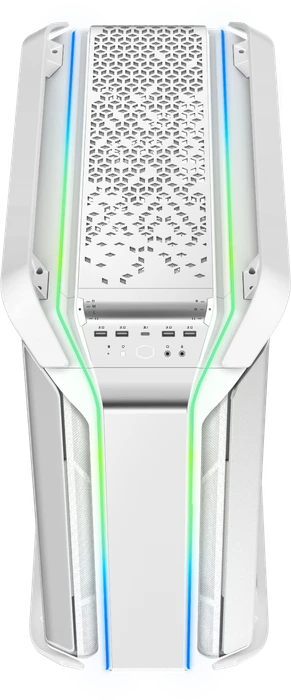 Cooler Master Cosmos C700M White, weiß, Glasfenster