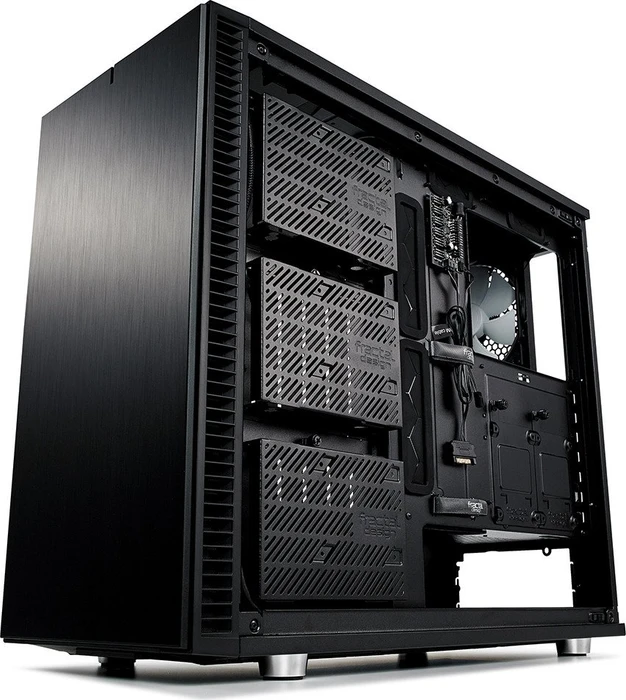 Fractal Design Define S2 Black, Glasfenster, schallgedämmt