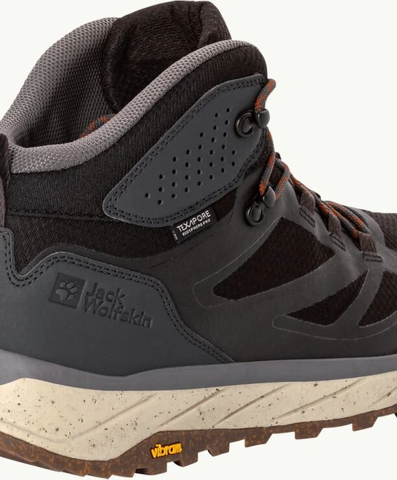 Jack Wolfskin Terraventure Texapore Mid phantom/grey (Herren)