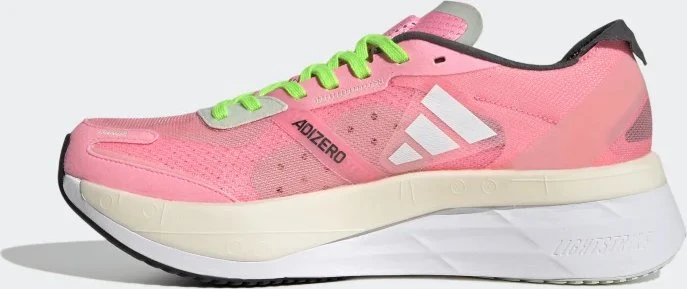 adidas Adizero Boston 11 beam pink/cloud white/beam green (Damen)