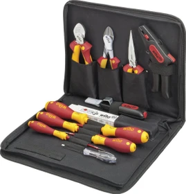 Wiha 9300-025 Best-of VDE Elektriker Handwerkzeugset inkl. Tasche, 13-tlg.